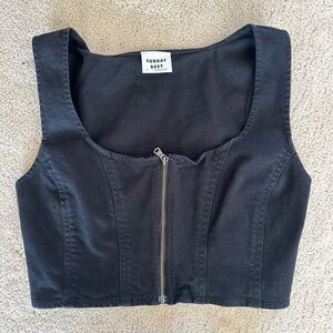 Sunday Best denim vest